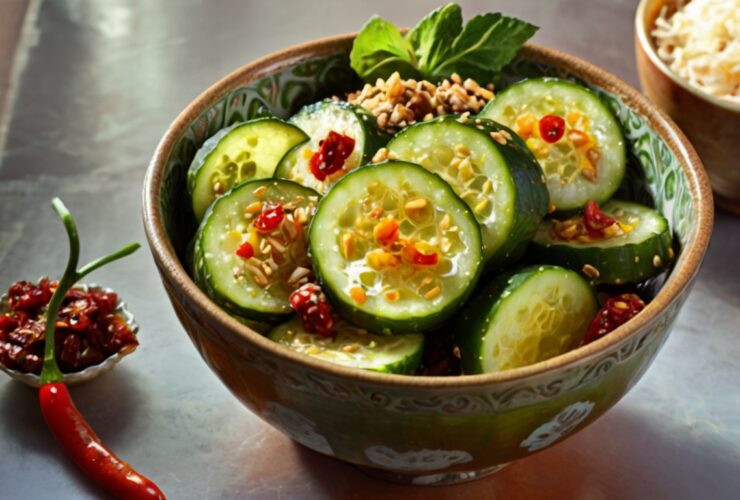 Spicy Addicting Cucumber Recipe