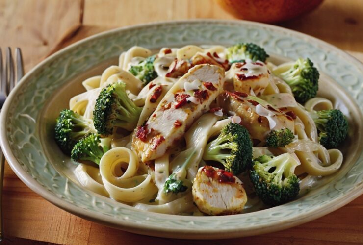Applebee’s Broccoli Chicken Alfredo Recipe