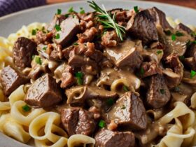 Keto Beef Stroganoff Recipe